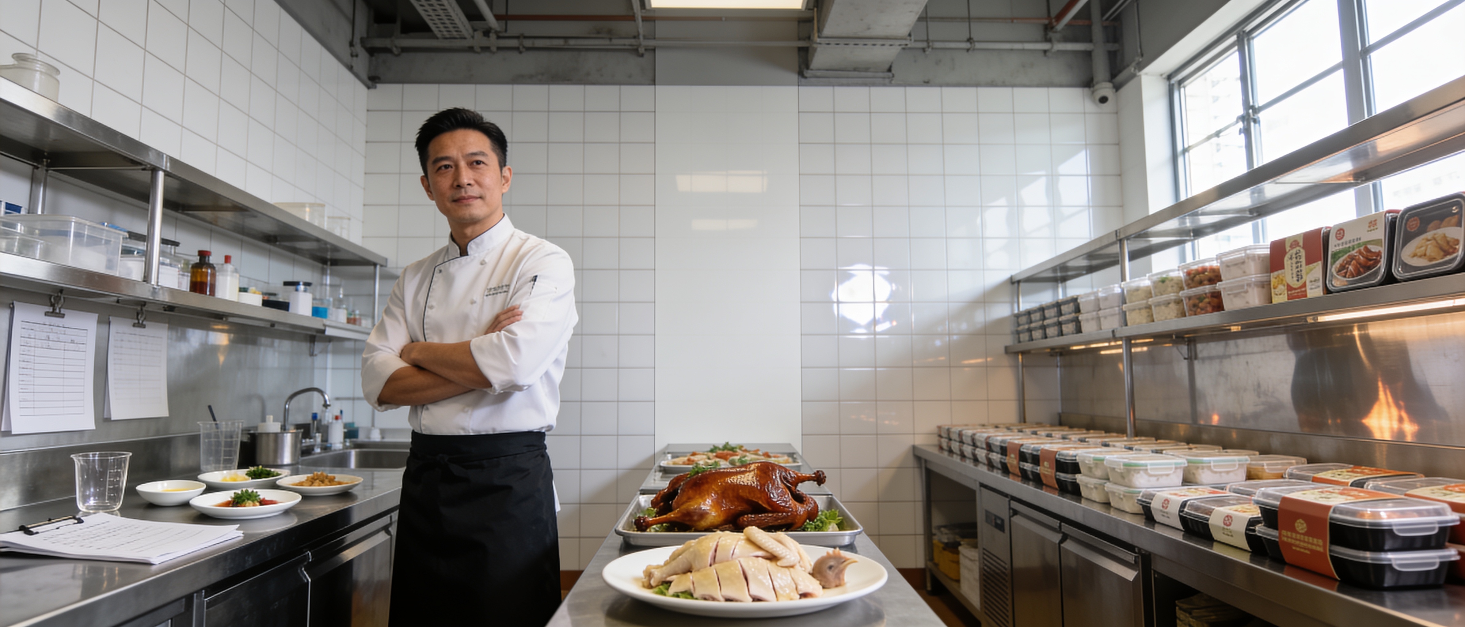 香港 Food Lab 廚房工作